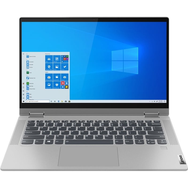 Lenovo IdeaPad Flex 5 14ALC05 82HU0084US 14" Touchscreen Convertible 2 in 1 Notebook - Full HD - 1920 x 1080 - AMD Ryzen 3 5300U Quad-core (4 Core) 2.60 GHz - 4 GB Total RAM - 128 GB SSD - Platinum Gray - Thumbnail 5