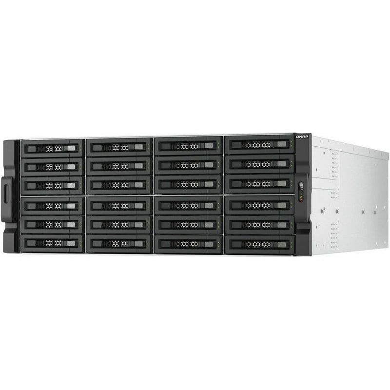 QNAP 24-BAY 4U RACKMOUNT PCIE INTERFACE SATA JBOD EXPANSION ENCLO - Thumbnail 2