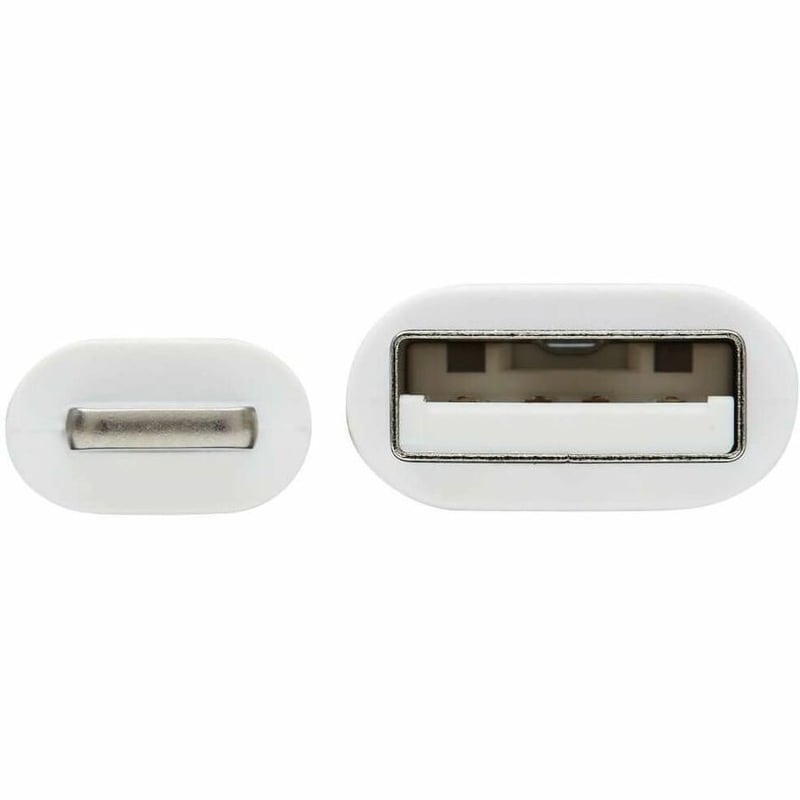 Eaton Tripp Lite Series Safe-IT USB-A to Lightning Sync/Charge Antibacterial Cable (M/M), MFi Certified, White, 2 m (6.6 ft.) - Thumbnail 3