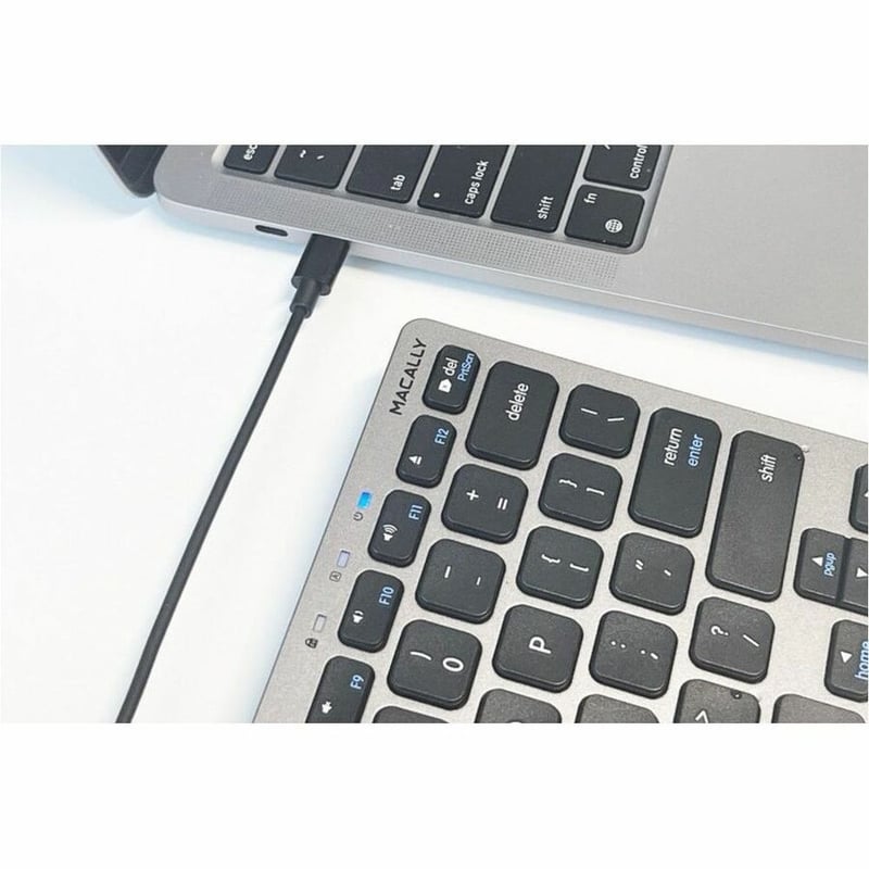 USB-C COMPACT MAC KEYBOARD SPACE GRAY SLIM TYPE-C - Thumbnail 2