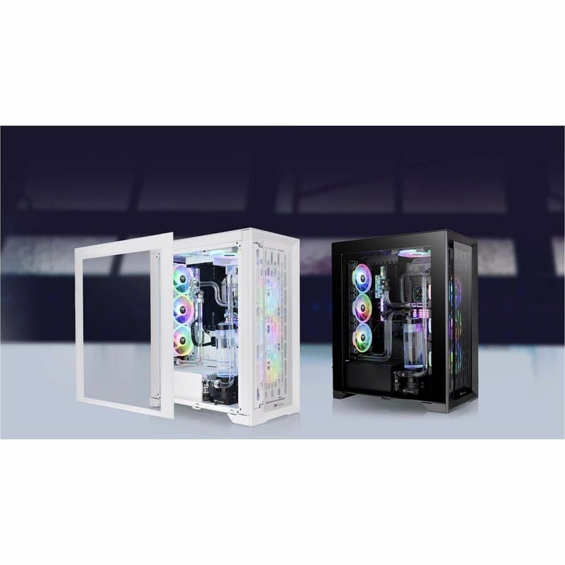 Thermaltake CTE T500 TG ARGB Snow Full Tower Chassis - Thumbnail 5
