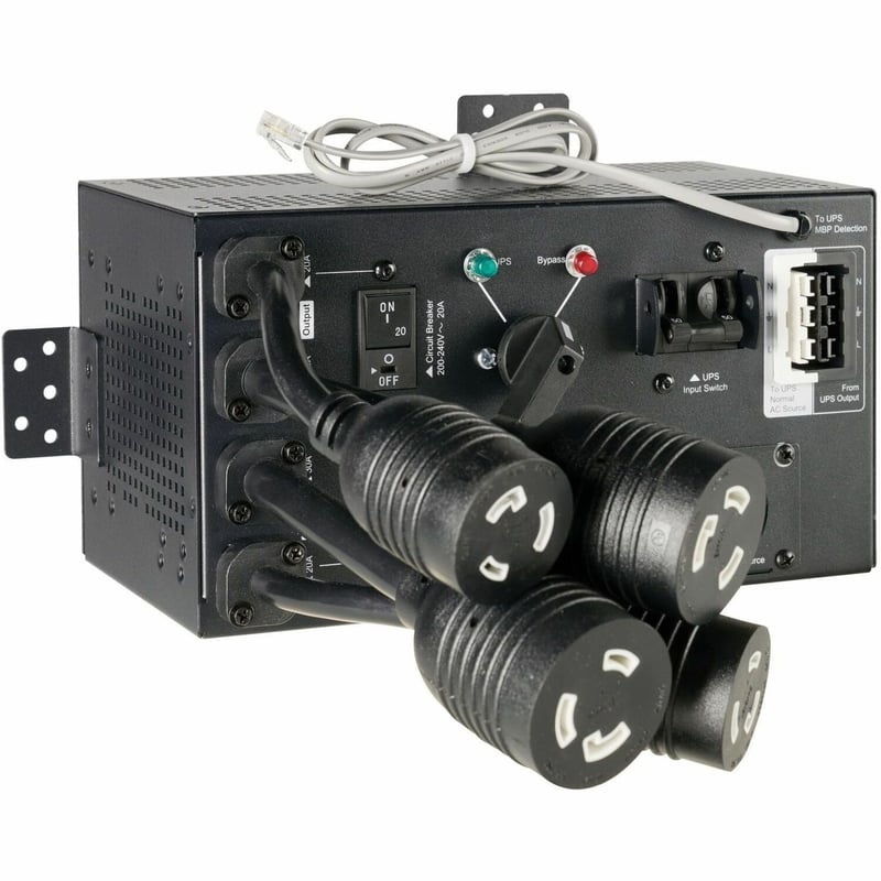 MAINT BYPASS SELECT 3KVA 6KVA UPS HW 2 L6-20R AND 2 L6-30R 0URM - Thumbnail 1