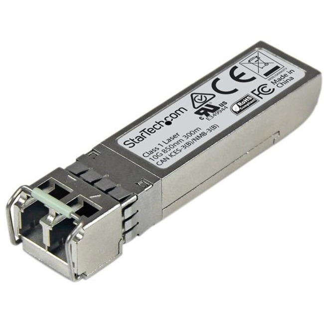 StarTech.com Juniper SFPP-10GE-SR Compatible SFP+ Module - 10GBASE-SR - 10GE SFP+ 10GbE Multimode Fiber MMF Optic Transceiver - 300m DDM - Thumbnail 1