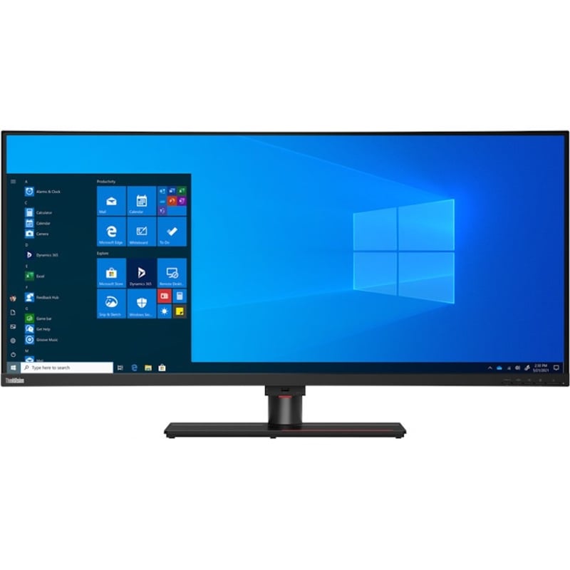 Lenovo ThinkVision P40w-20 40" Class Webcam WUHD Curved Screen LCD Monitor - 21:9 - Raven Black