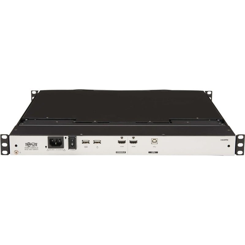 Tripp Lite by Eaton 1U Rack-Mount Short-Depth HDMI KVM Console KVM Switch with 18.5 in. LCD - Thumbnail 2