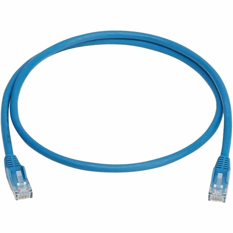 Eaton Tripp Lite Series Cat6 Gigabit Snagless Molded UTP Ethernet Cable (RJ45 M/M), PoE, LSZH, Blue, 1.5 m (4.9 ft.) - Thumbnail 4