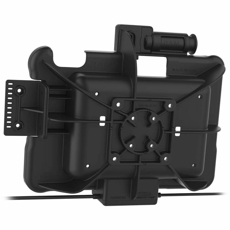 RAM Mounts GDS Key Locking Power + Data & DB9 Dock for Zebra ET5x 10.1" Series - Thumbnail 4