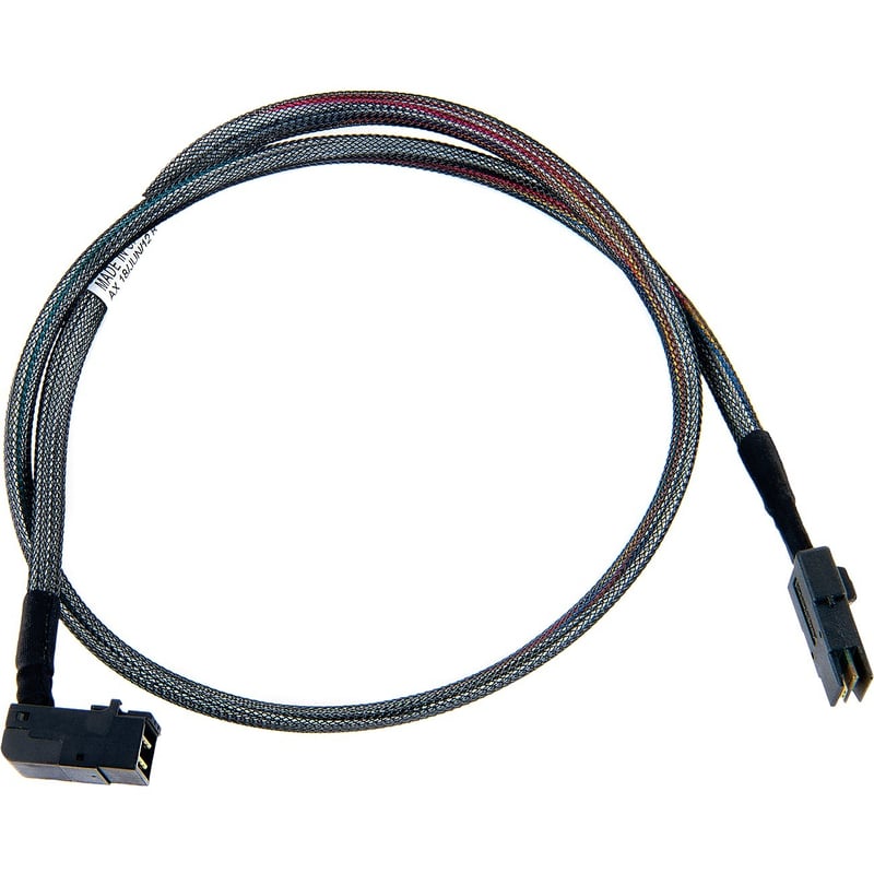 INTERNAL MINI-SAS HD X4 TO MINI-SAS X4, USED FOR CONNECTING A SERIES 7/7H ADAPTE