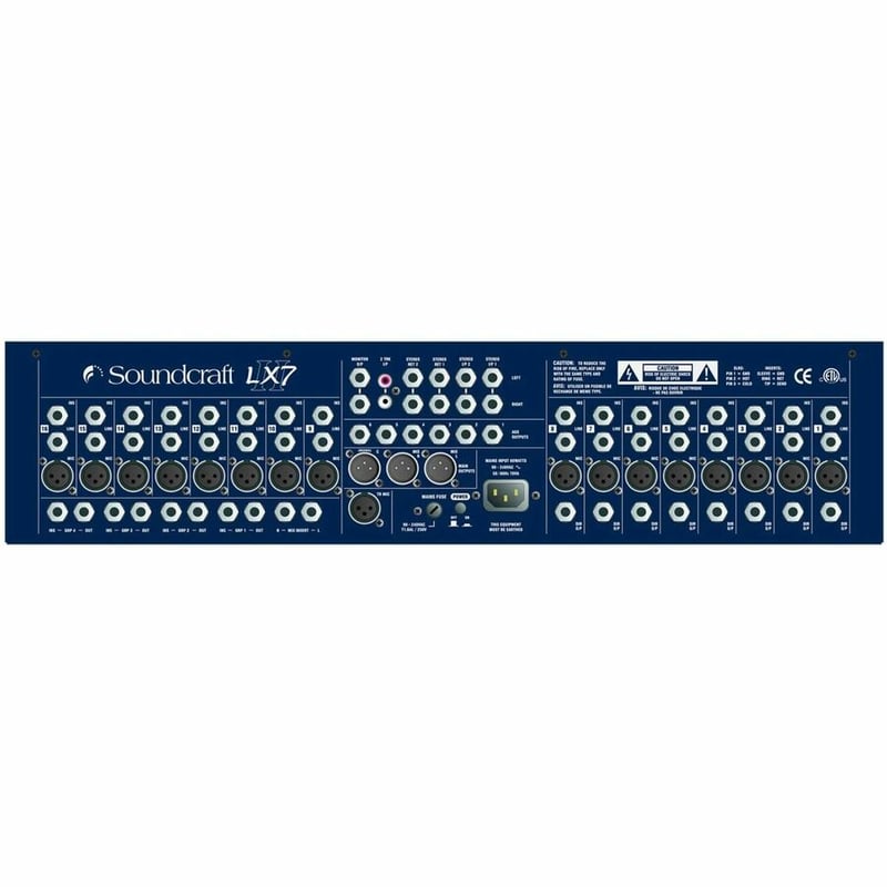 Soundcraft LX7ii Audio Mixer - Thumbnail 5