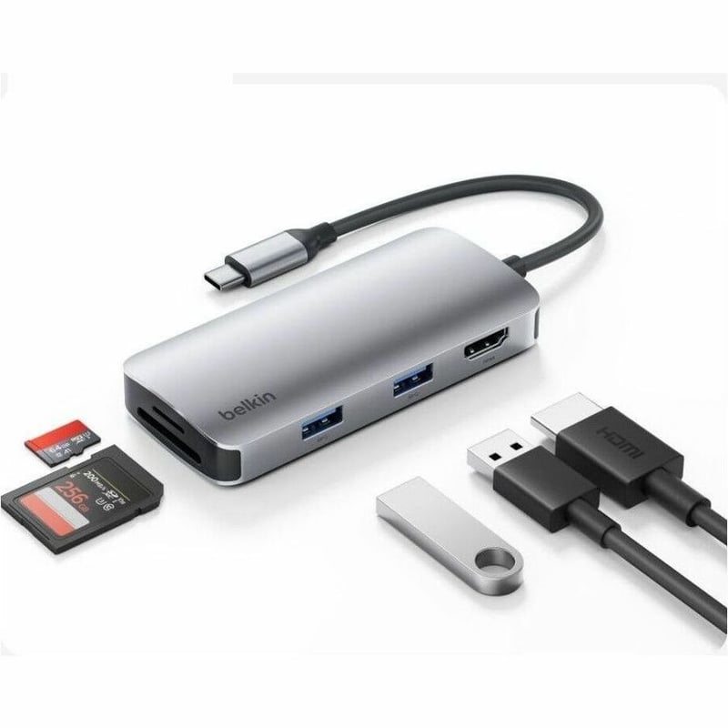 USB-C 5-IN-1 MULTIPORT HUB 4K60 03-RETAIL BOX - Thumbnail 3