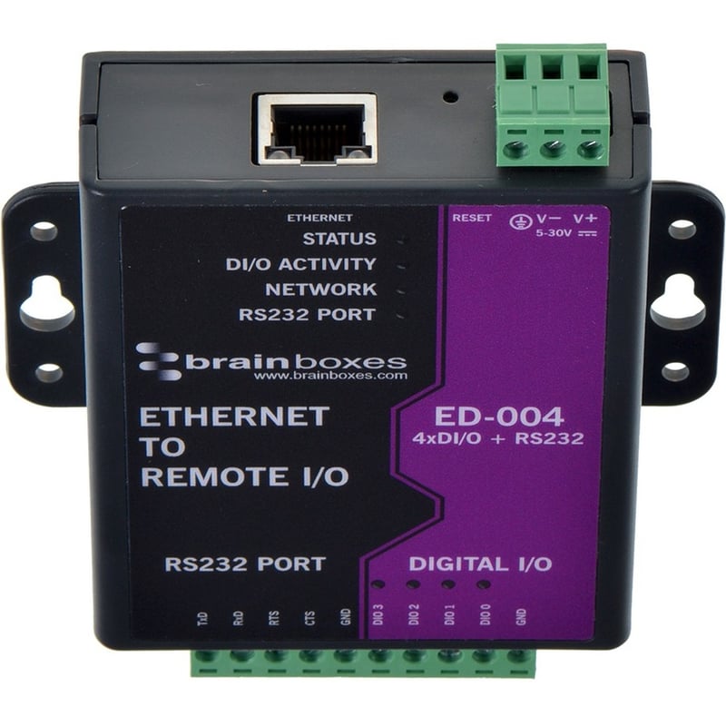 Brainboxes - Ethernet to 4 Digital IO and RS232 Serial Port - Thumbnail 5