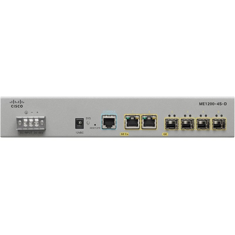 CISCOME1200CARRIER ETHERNETACC DEVICEW/DC PWR REMANUFACTURED
