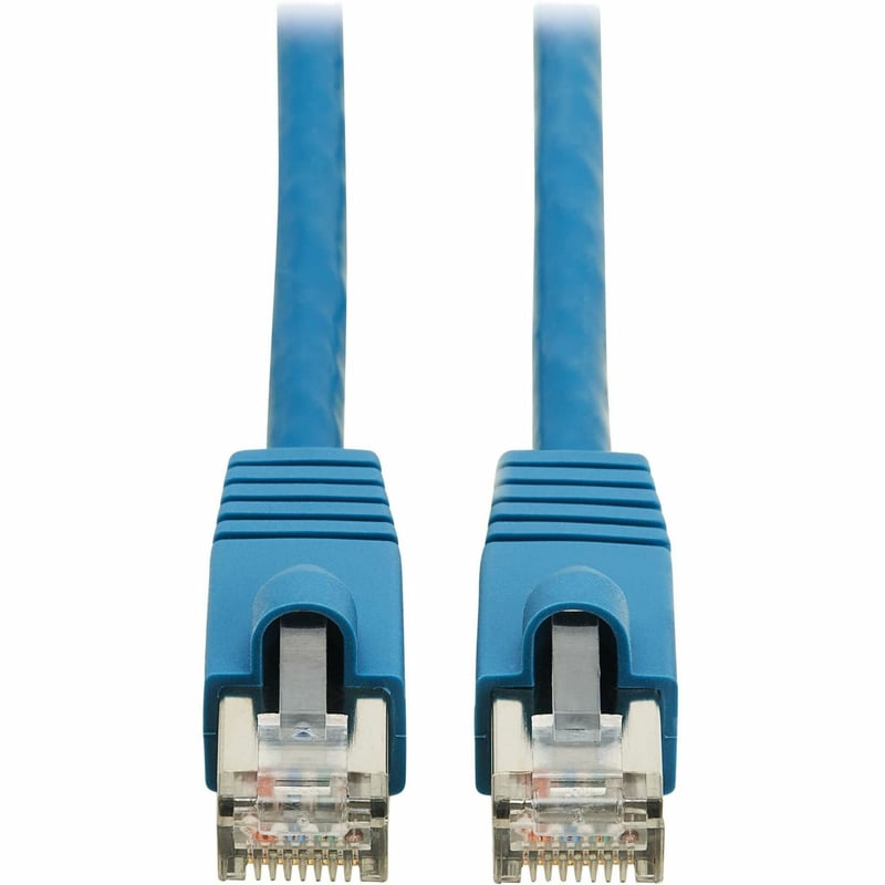 Eaton Tripp Lite Series Cat8 40G Snagless SSTP Ethernet Cable (RJ45 M/M), PoE, LSZH, Blue, 15 m (49.2 ft.) - Thumbnail 1