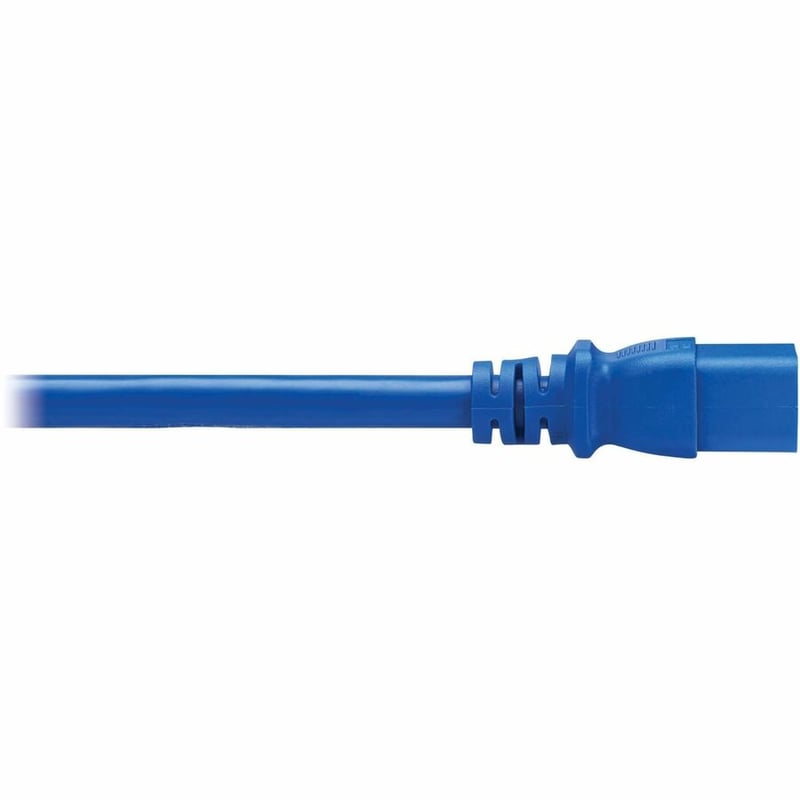 PDU POWER CORDS C19 P-LOCK C20 HEAVY-DUTY 20A 12AWG 6F BLUE 6PCK - Thumbnail 5