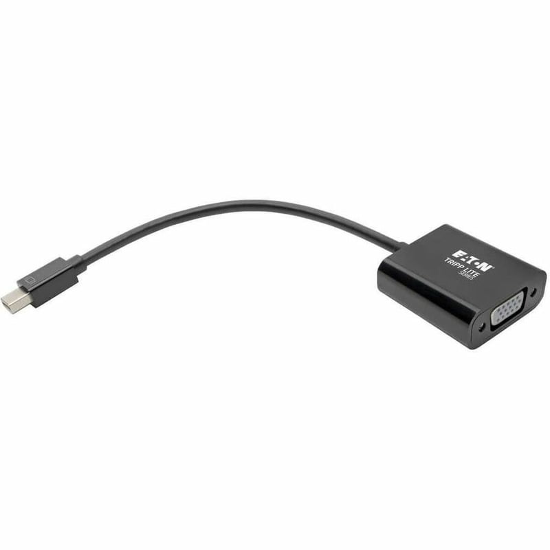 Tripp Lite by Eaton Keyspan Mini DisplayPort to Active VGA Adapter Video Converter DP1.2 (M/F) Black 6-in. (15.24 cm) - Thumbnail 3