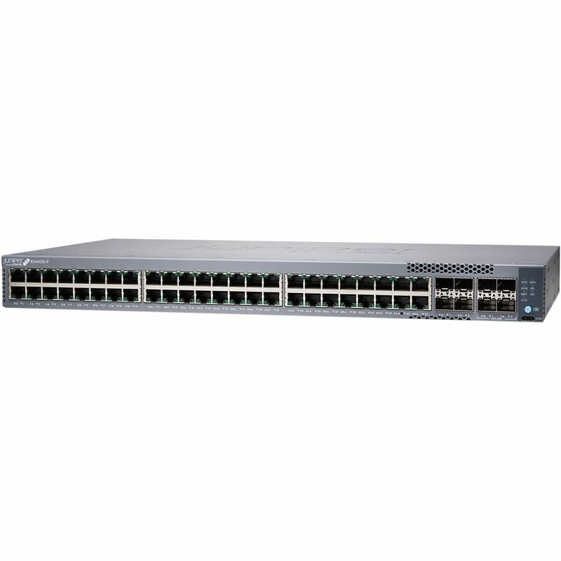 EX4100-F 48-PORT TAA 10/100/1000BASET 4X 10G SFP+ UPLINK - Thumbnail 3