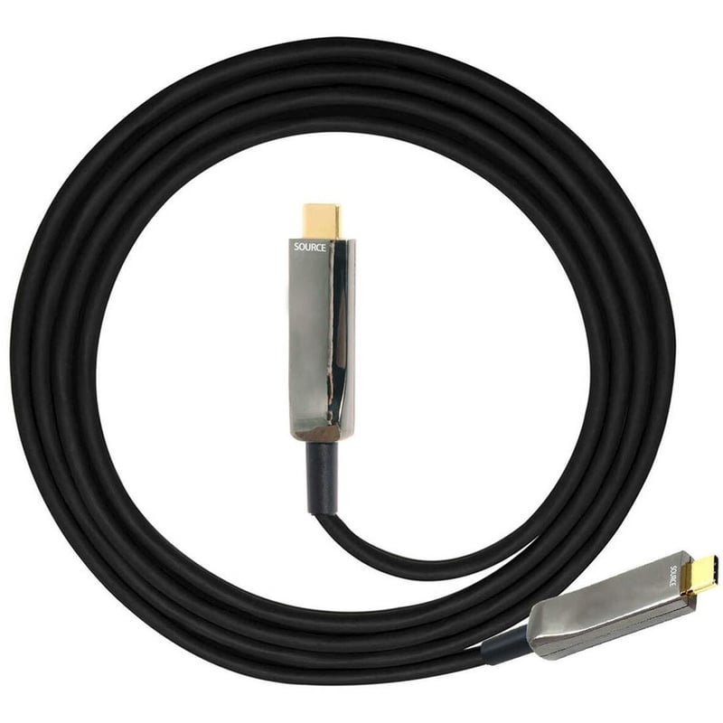 4XEM 45M Fiber USB Type-C Cable 4K@60HZ 21.6 Gbps - Thumbnail 2