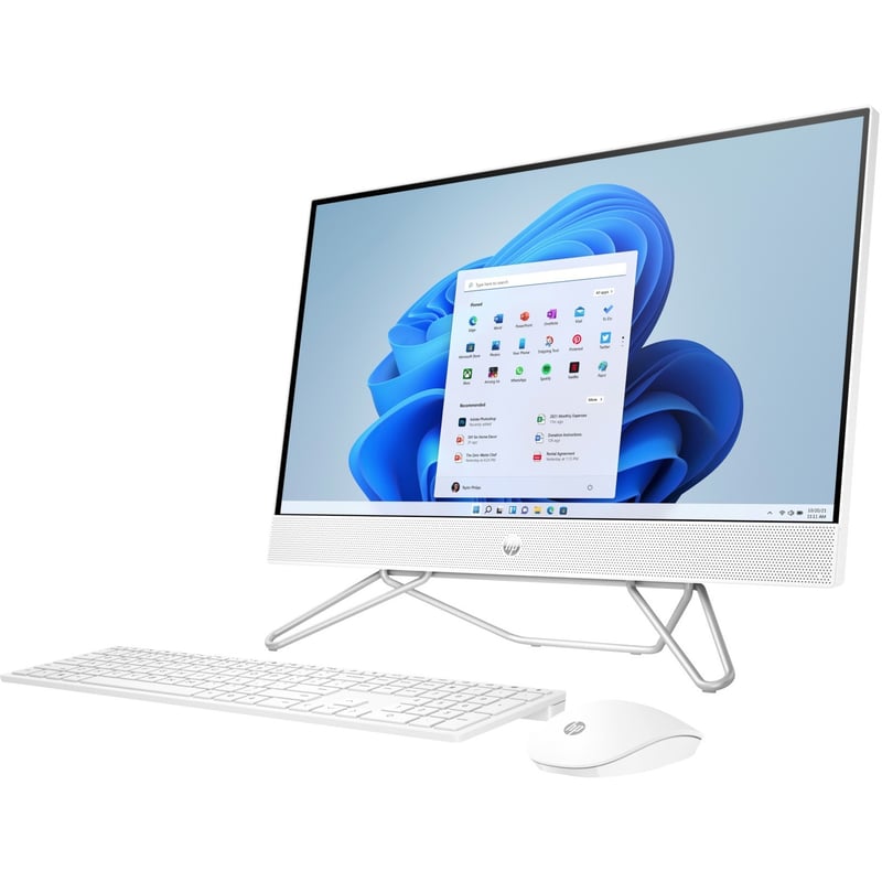 HP 24-cb1180 All-in-One Computer - Intel Core i7 12th Gen i7-1255U - 16 GB - 512 GB SSD - 23.8" Full HD Touchscreen - Desktop - Thumbnail 1