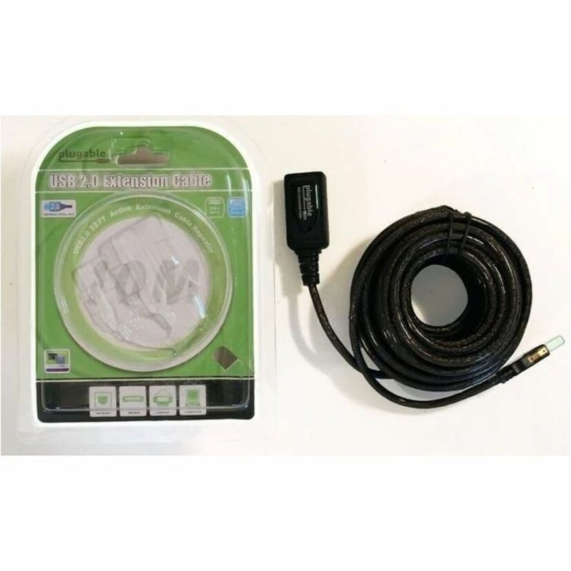 Plugable 10 Meter (32 Foot) USB 2.0 Active Extension Cable - Thumbnail 4