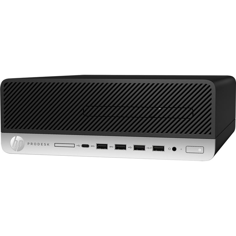 HP Business Desktop ProDesk 600 G5 Desktop Computer - Intel Core i3 9th Gen i3-9100 Quad-core (4 Core) 3.60 GHz - 8 GB RAM DDR4 SDRAM - 500 GB HDD - Small Form Factor - Thumbnail 2
