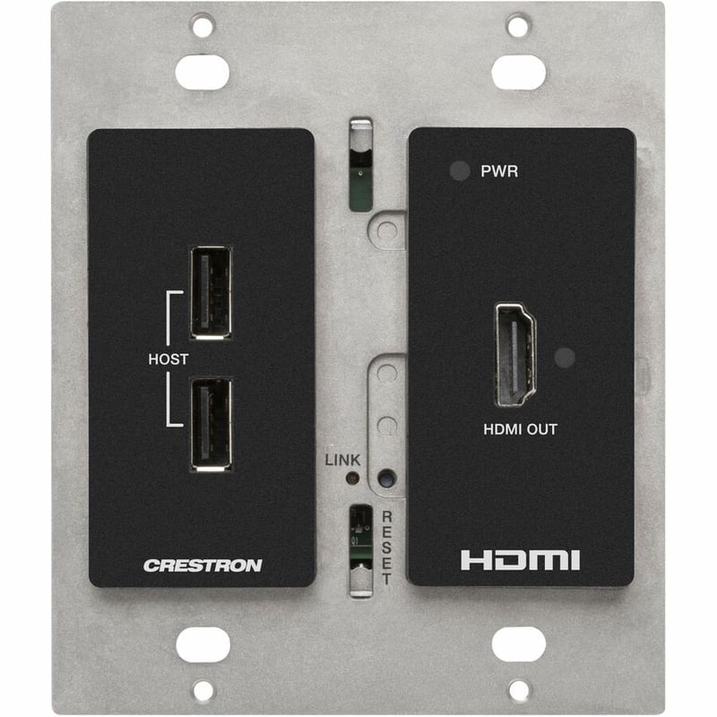 HD-RXU-4KZ-101-2G-B RECEIVER FOR HDMI AND USB 2.0 BLACK - Thumbnail 3