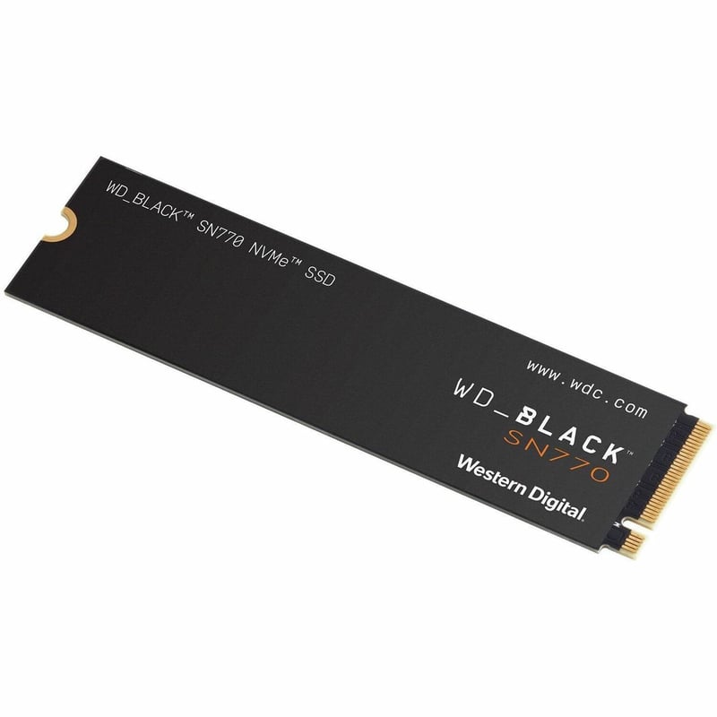 WD Black SN770 WDS500G3X0E 500 GB Solid State Drive - M.2 2280 Internal - PCI Express NVMe (PCI Express NVMe 4.0 x4) - Thumbnail 1