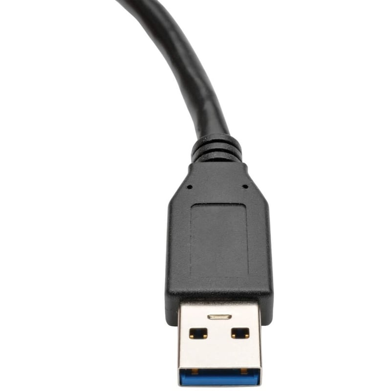 Eaton Tripp Lite Series USB 3.0 SuperSpeed Extension Cable (A M/F), Black, 6-in. (15.24 cm) - Thumbnail 3