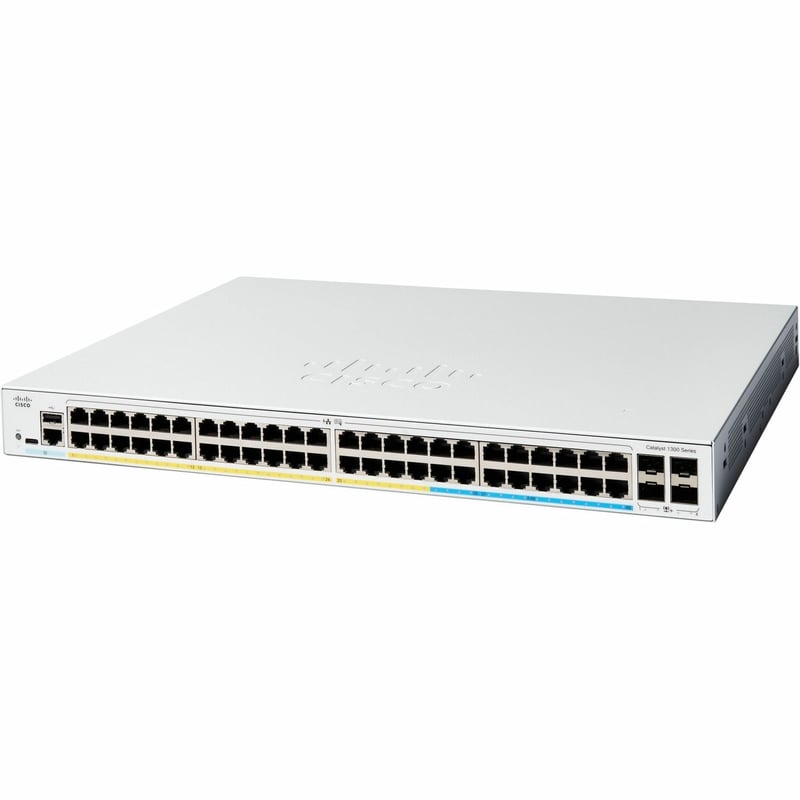 CATALYST 1300 16-PORT 2.5GE 32-PORT GE POE 4X10G SFP+ - Thumbnail 1
