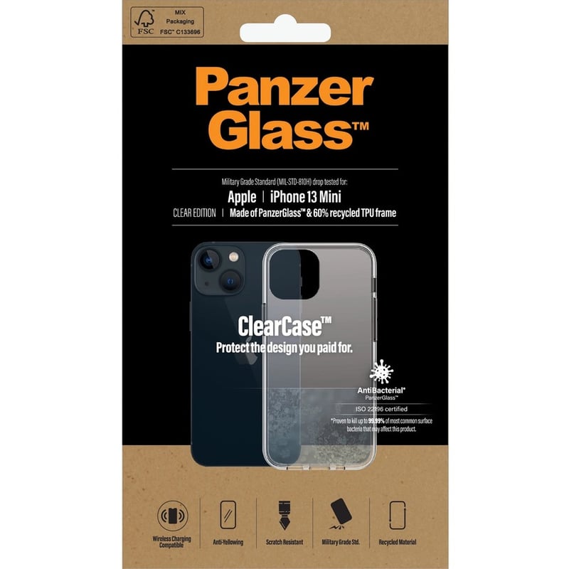 PanzerGlass ClearCase iPhone 13 Mini - Thumbnail 3