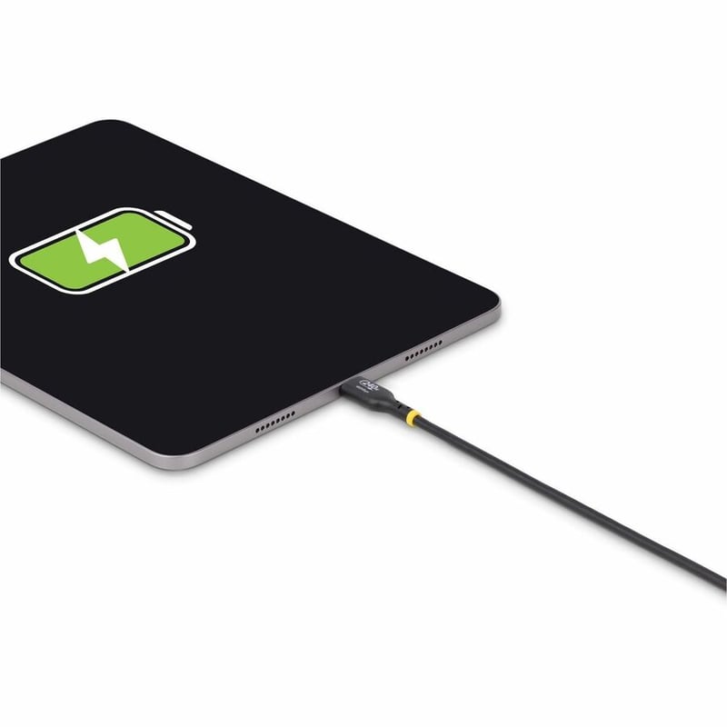 StarTech.com 3ft USB-C Charging Cable, USB-IF Certified USB C Cable, 240W PD EPR, USB 2.0 Type-C Laptop Charger Cord, TPE Jacket, M/M