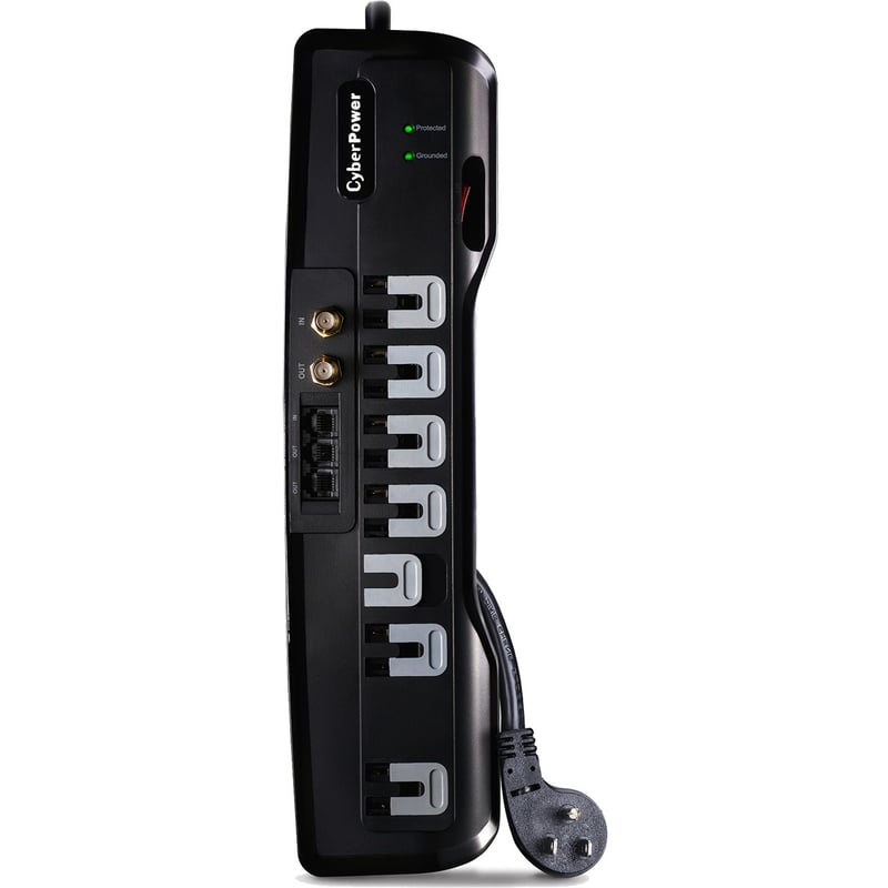 CyberPower CSHT706TC Home Theater 7 - Outlet Surge with 1950 J - Thumbnail 1