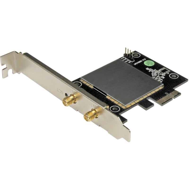 StarTech.com AC600 Wireless-AC Network Adapter - 802.11ac, PCI Express - Dual Band 2.4GHz and 5GHz Wireless Network Card - Thumbnail 1