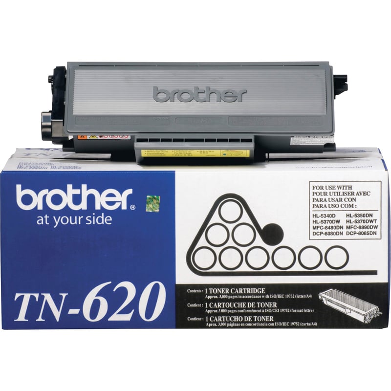 Brother TN620 Original Toner Cartridge - Thumbnail 1