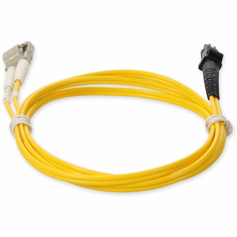 AddOn 1m LC to MT-RJ Yellow OM4 Duplex OFNR (Riser-Rated) Fiber Patch Cable - Thumbnail 4