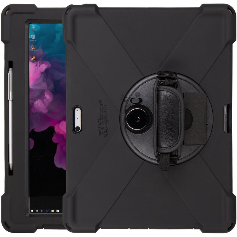 The Joy Factory aXtion Bold MPS Carrying Case Microsoft Surface Pro 7, Surface Pro 6, Surface Pro (5th Gen) Tablet - Black - Thumbnail 1