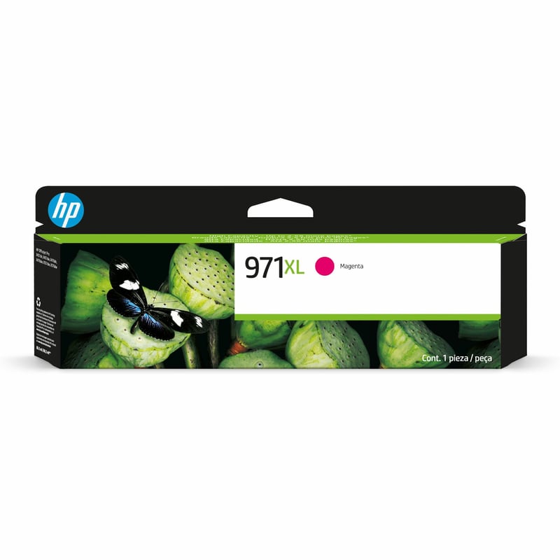 HP 971XL XL MAGENTA OEM INK CARTRIDGE - Thumbnail 1