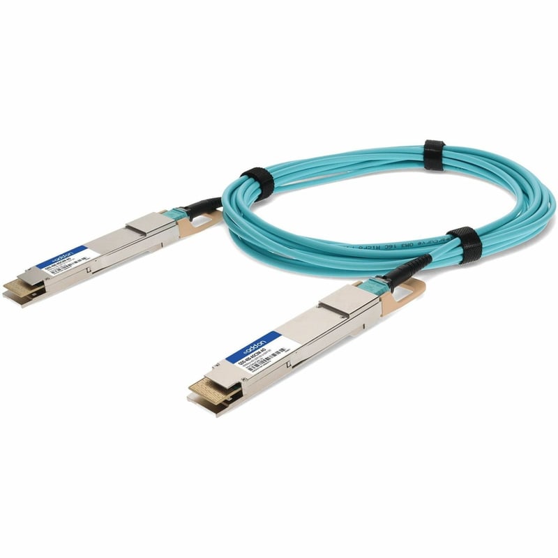CISCO QDD-400-AOC3M COMP AOC TAA 400G QSFP-DD ACTIVE FIBER 3M - Thumbnail 1