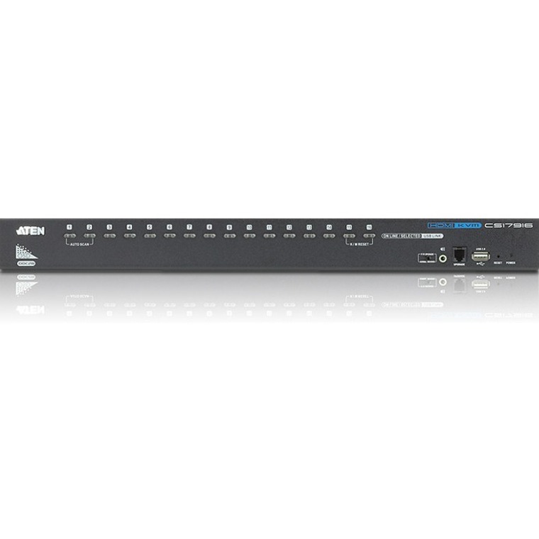 ATEN 16-Port USB HDMI KVM Switch-TAA Compliant - Thumbnail 2
