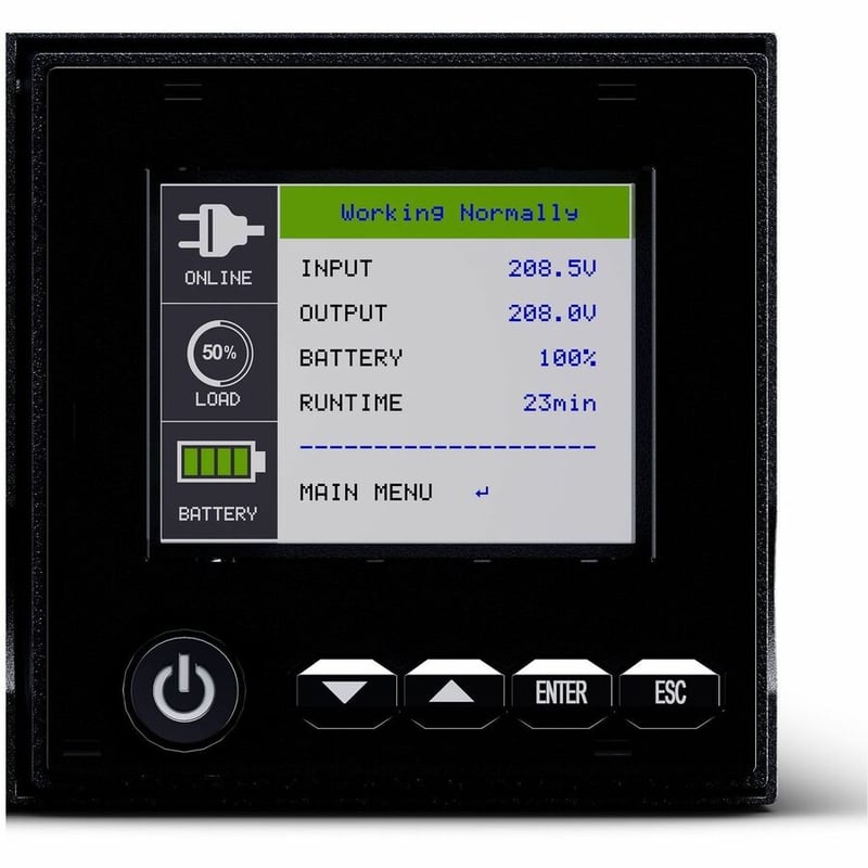 CYBERPOWER OL1KRTHD UPS 100-125V RT HD 3 YEAR WARRANTY - Thumbnail 4