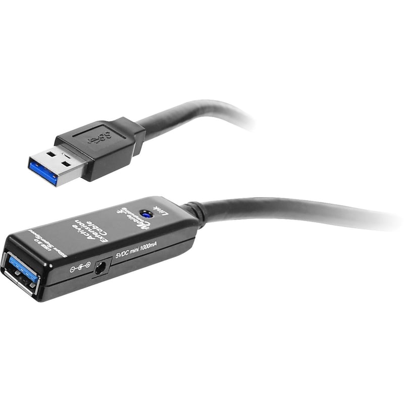 SIIG USB 3.0 Active Repeater Cable - 20M - Thumbnail 1