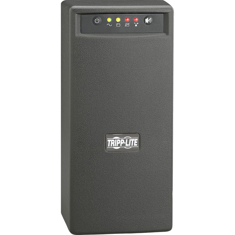 Tripp Lite by Eaton UPS 1000VA 500W Battery Back Up Tower AVR 120V USB RJ45 8 outlet - Thumbnail 1