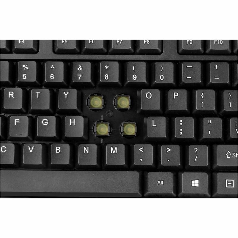 WIRELESS DESKTOP KEYBOARD/MOUSEANTIMICROBIAL TAA COM - Thumbnail 5