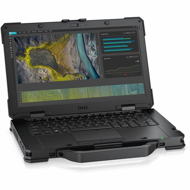 Dell Latitude 5000 5430 14" Touchscreen Rugged Notebook - Full HD - 60 Hz - Intel Core i5 11th Gen i5-1145G7 - vPro Technology - 16 GB - 512 GB SSD - English Keyboard - Maluck Black - Thumbnail 4