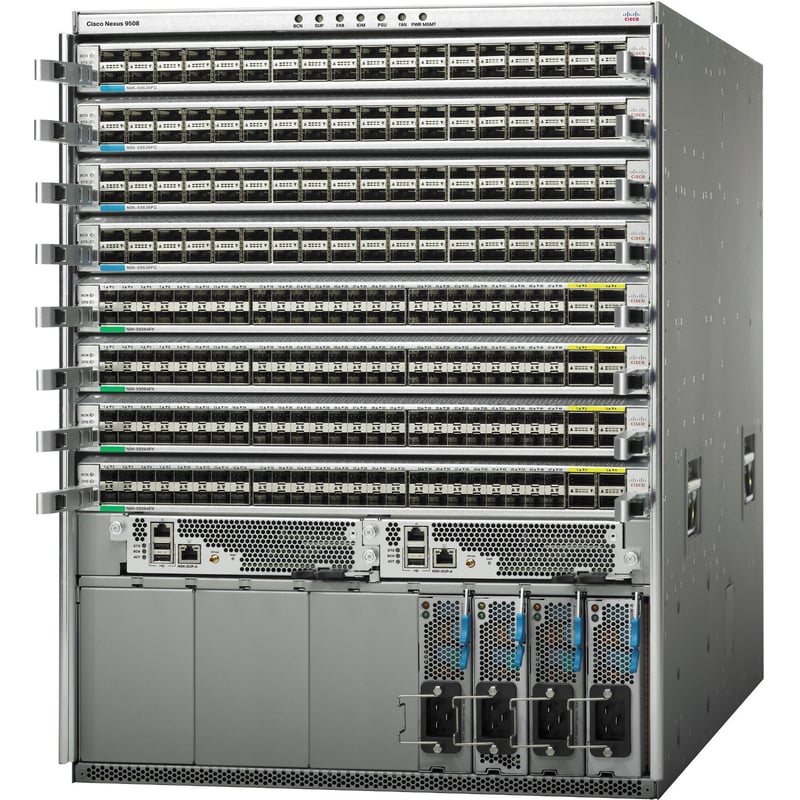 Cisco Nexus 9508 Chassis with 8 Linecard Slots - Thumbnail 1