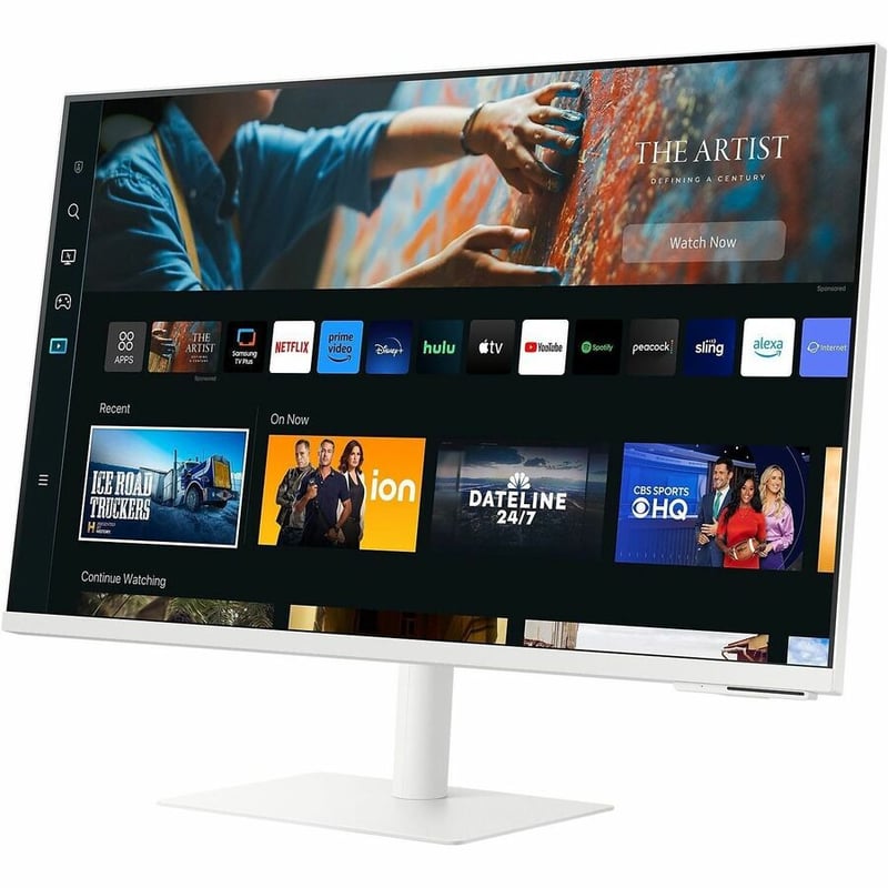 Samsung S32CM701UN 32" Class 4K UHD Smart LCD Monitor - 16:9 - Warm White