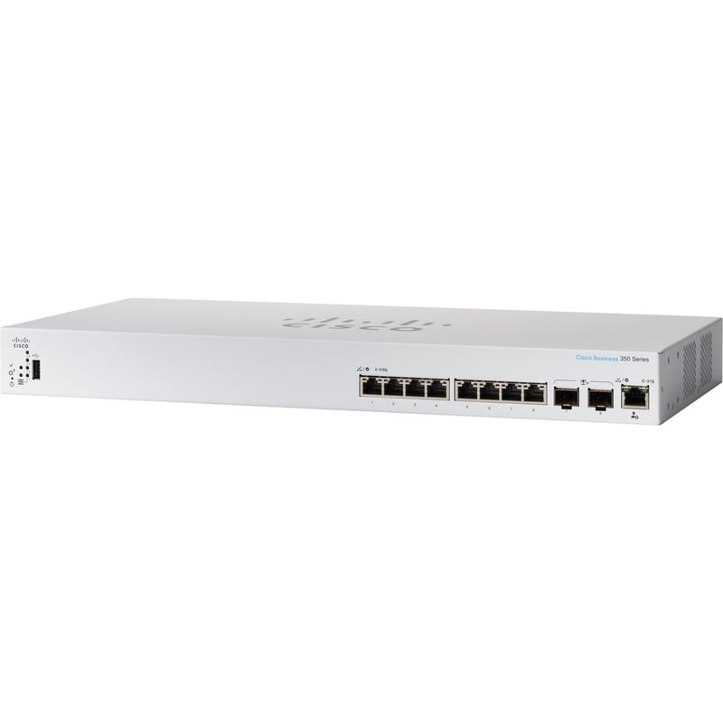 CBS350 MANAGED 8-PORT 10GE, 2X10G SFP+ SHARED REMANUFACTURED - Thumbnail 2