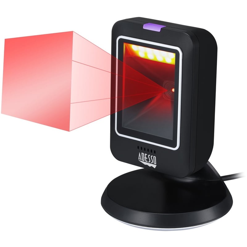 Adesso NuScan 2800U Omnidirectional 2D Desktop Barcode Scanner - Thumbnail 5