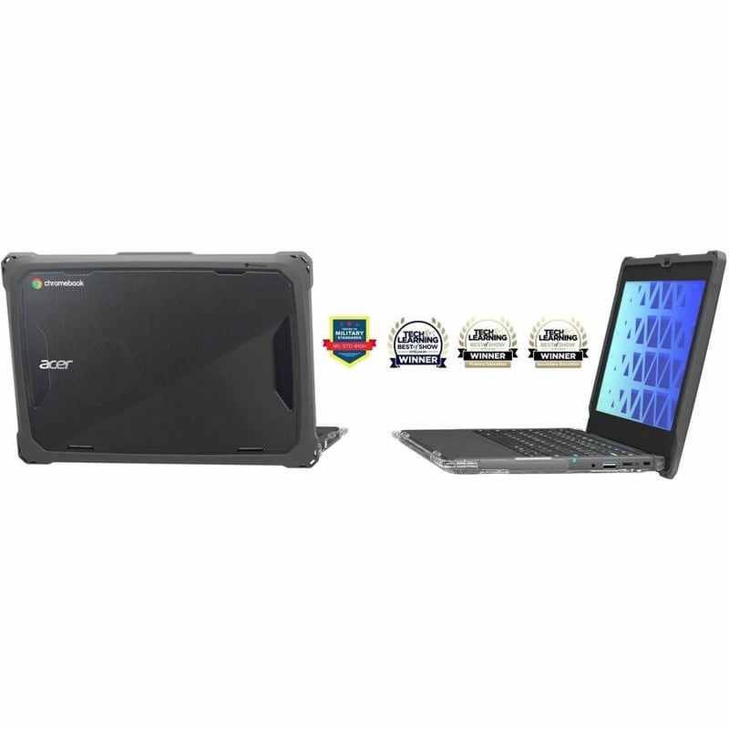 CASE ACER C737/C737T CHROMEBOOK 11.6IN (GREY) - Thumbnail 4