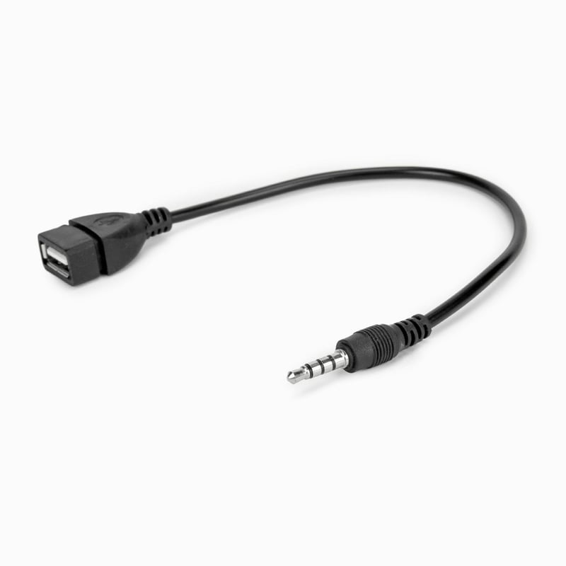 Rocstor USB-A (Female) To 3.5mm Audio Headphone Jack (Male) Adapter - Thumbnail 1