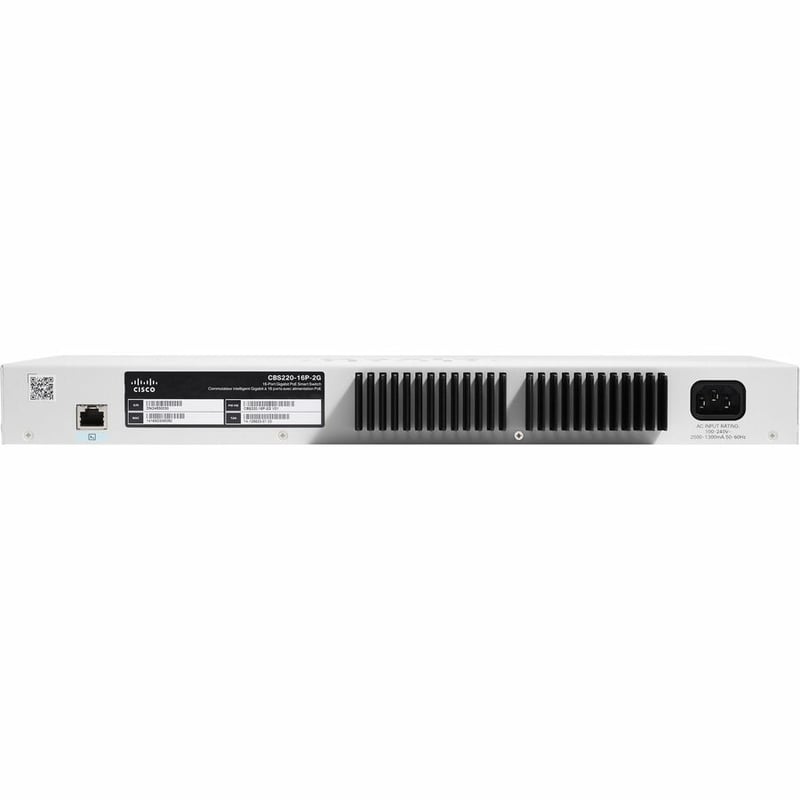CBS220 SMART 16-PORT GE, POE, 2X1G SFP REMANUFACTURED - Thumbnail 3